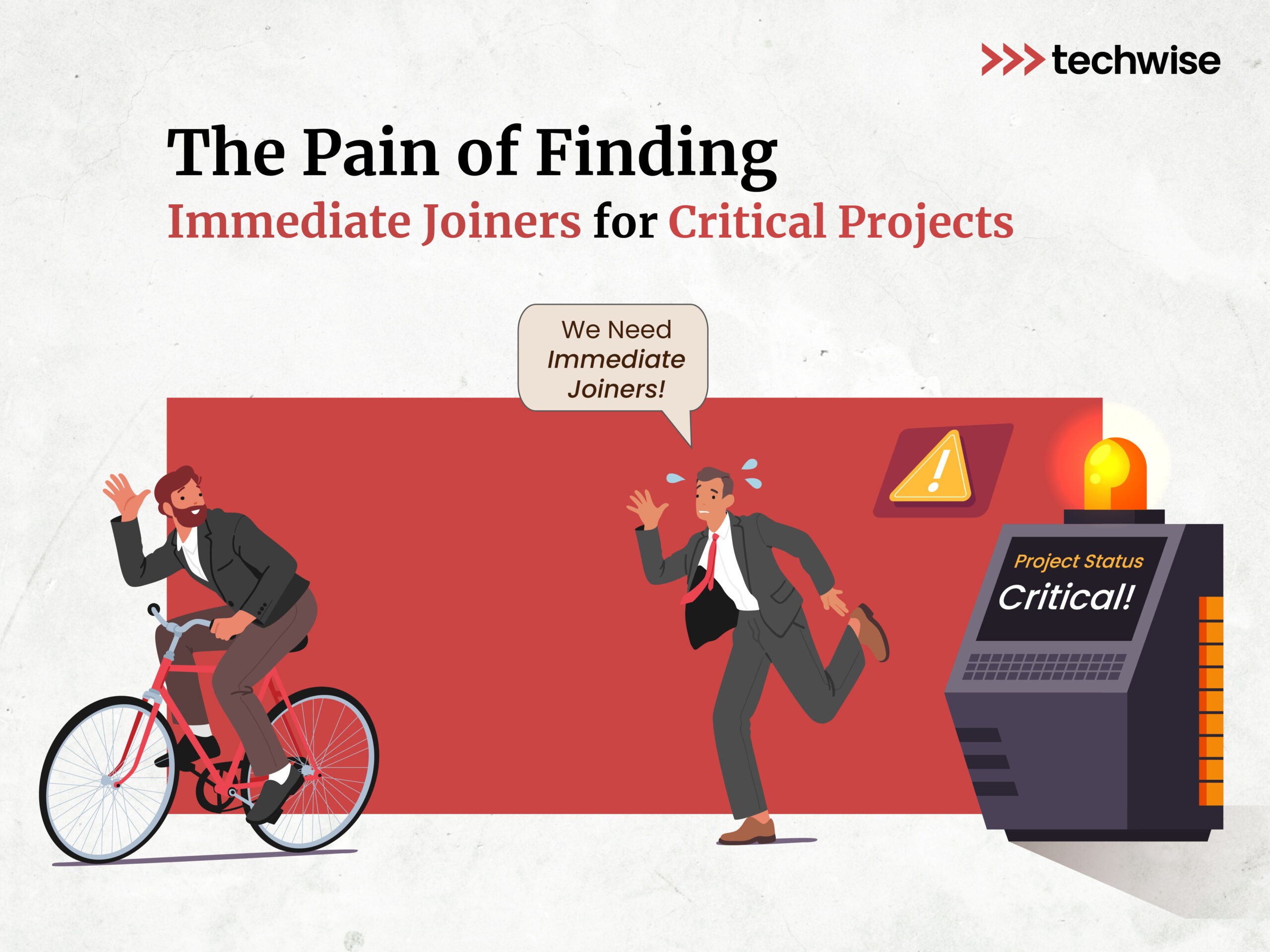 The Pain of Finding Immediate Joiners for Critical Projects